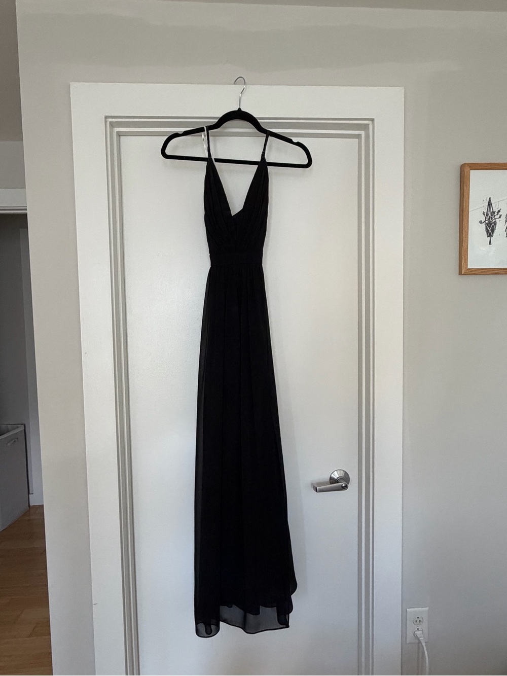 Lulus Black Bridesmaid Dress Size Small